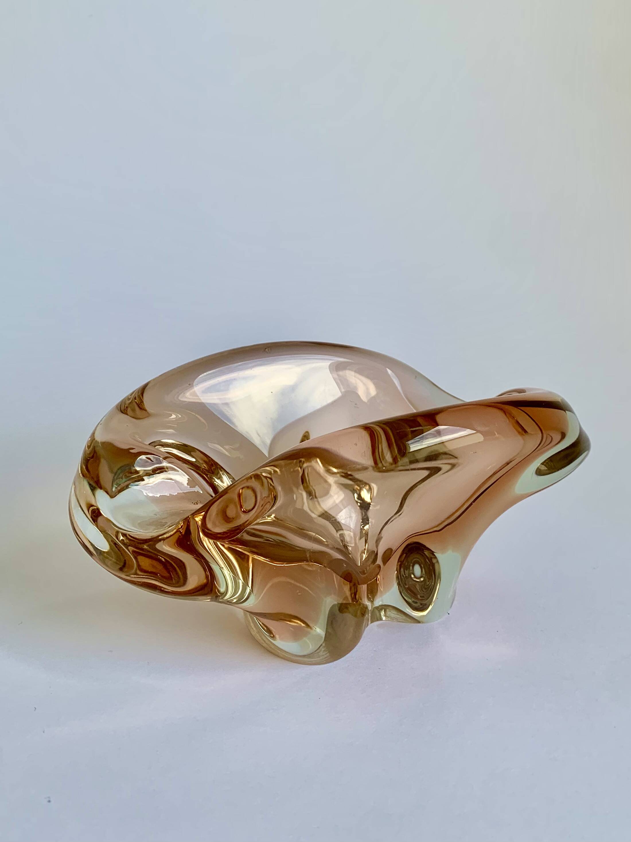 Cendrier par Jozef Hospodka pour Chribska Sklarna, 1960s