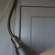 Lampe a pince réglable gris argenté vintage 90's