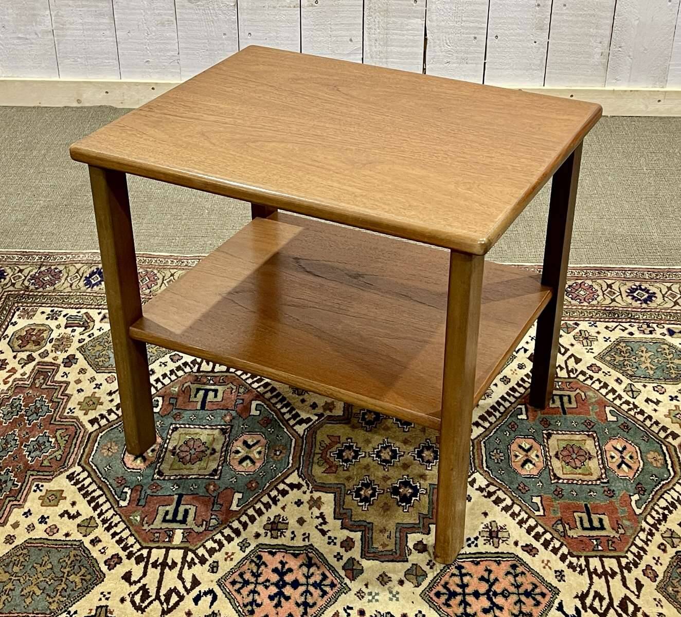 GPlan teak pedestal table from the 70s