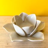 Ceramic candle holder flower