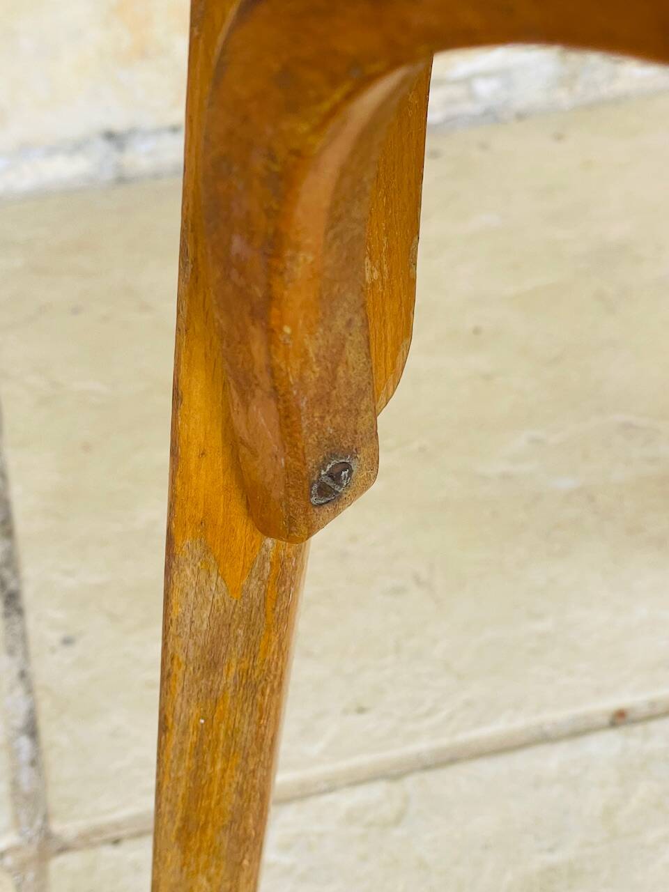 Vintage Baumann stool circa 1950s