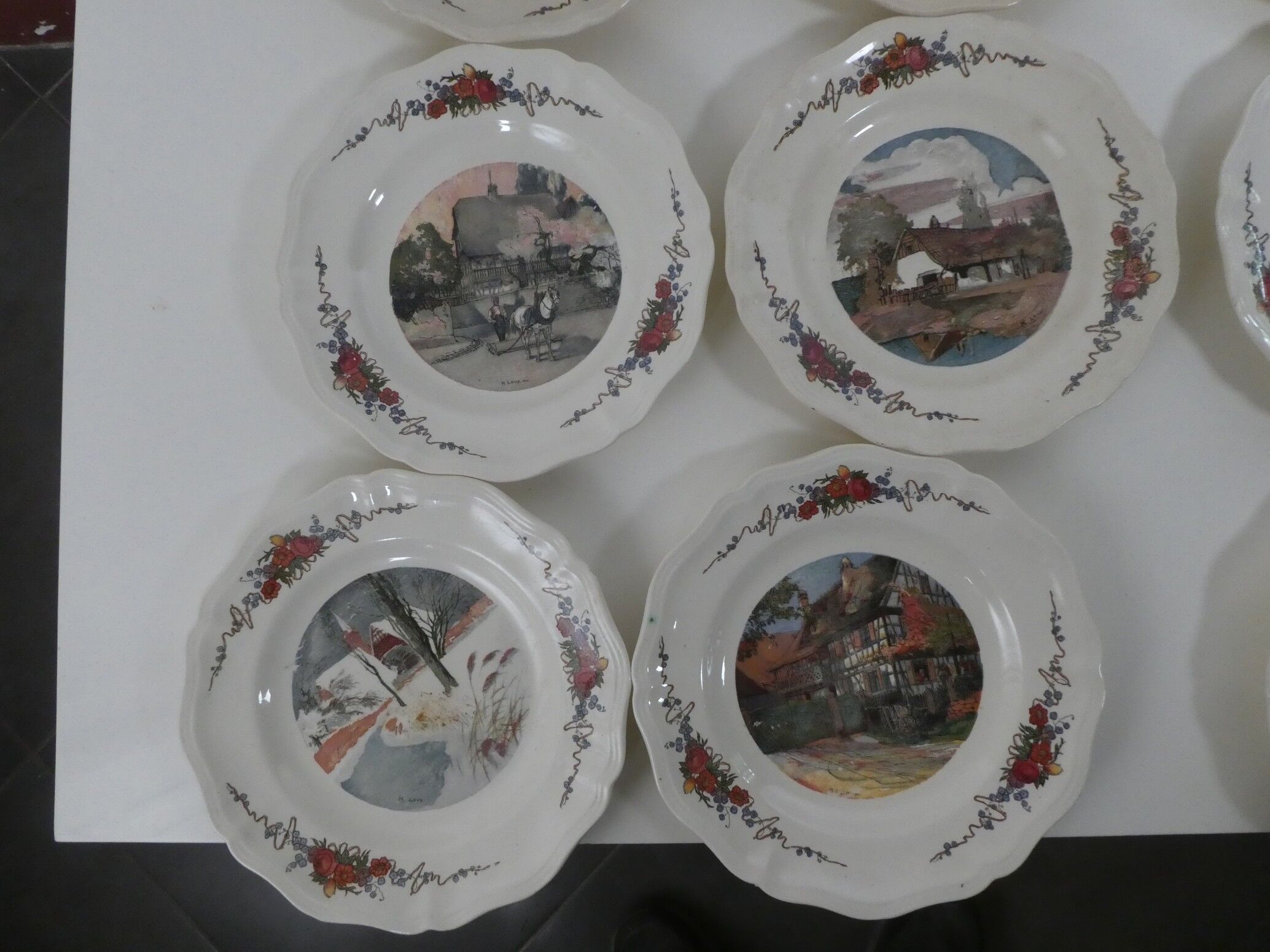 Flat plates "obernai"