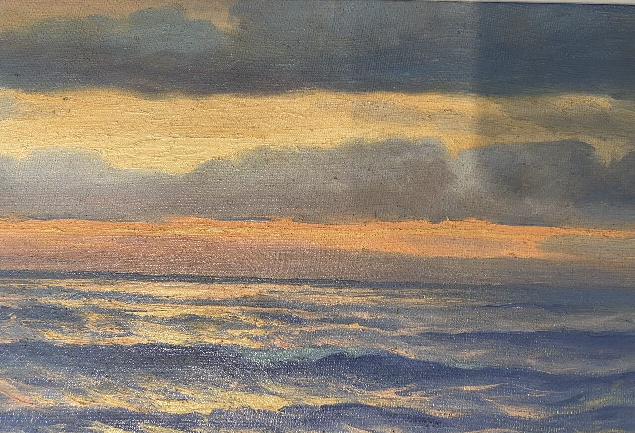Tableau signée G Welters XXème siècle