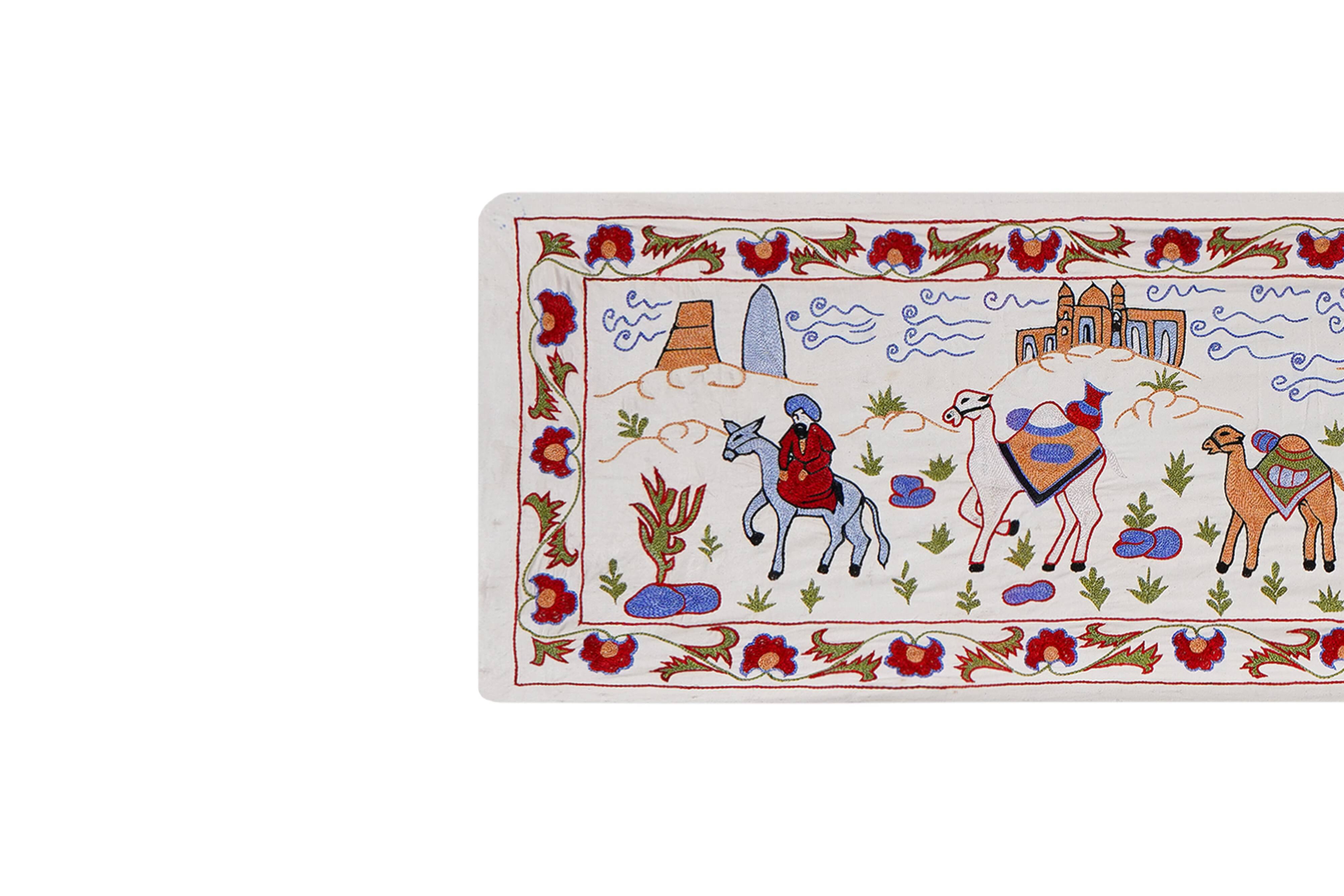 Tapis turc vintage noué à la main