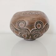 Greek terracotta octopus vase