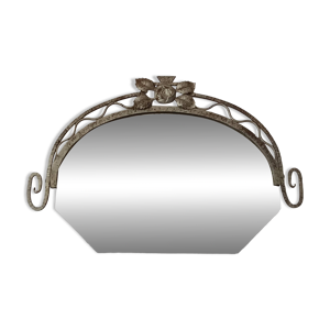 Miroir en fer martelé