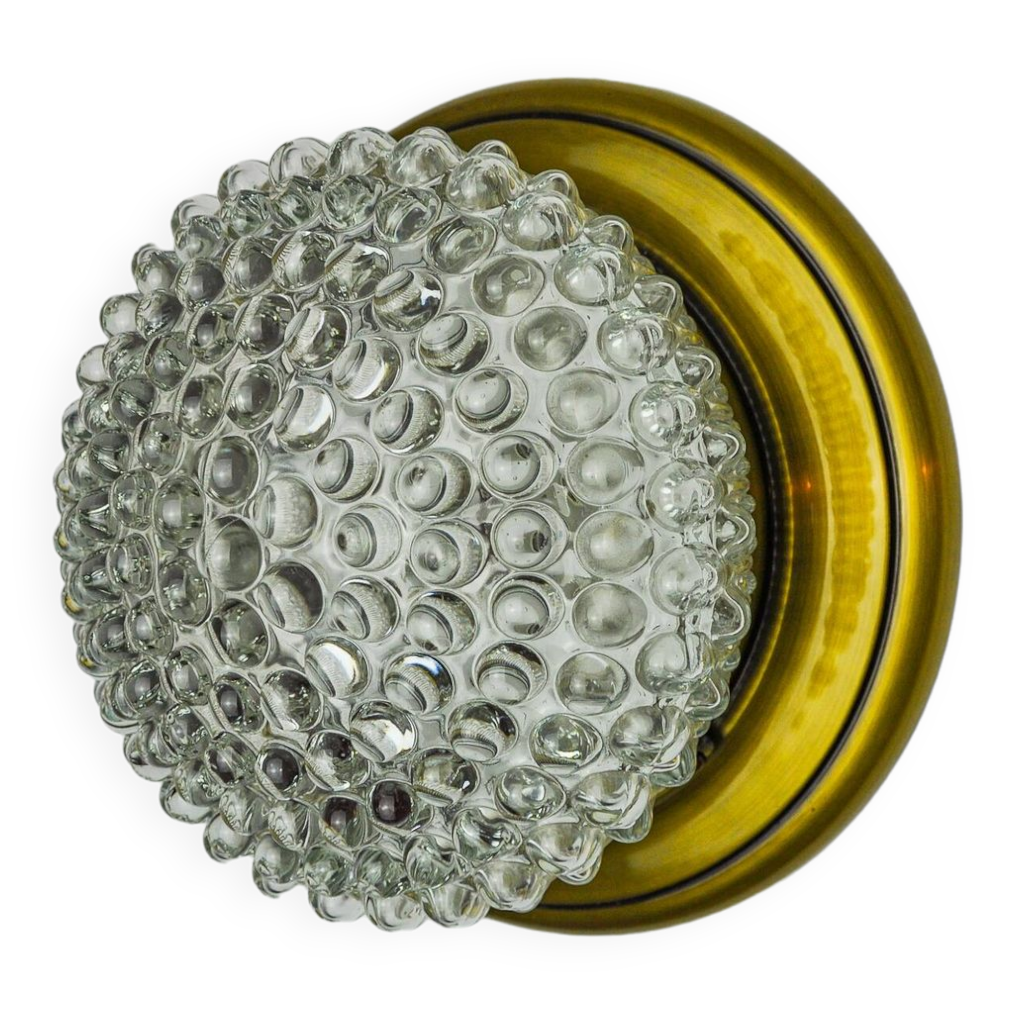 “Bulles” wall lamp for Limburg, blown glass, Germany, 1970s