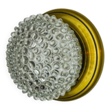 “Bulles” wall lamp for Limburg, blown glass, Germany, 1970s