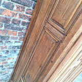 Very large antique wardrobe, vintage dressing furniture.