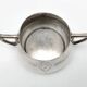 Art Nouveau sugar bowl, silver-plated brass, WMF, Germany, early 20th century