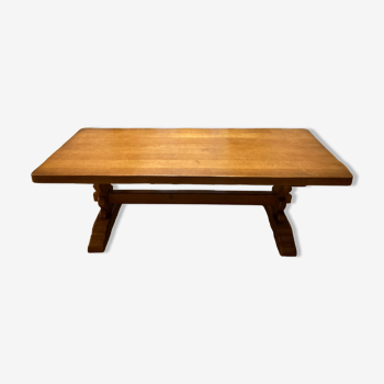 Table à manger louis xiv en chêne massif