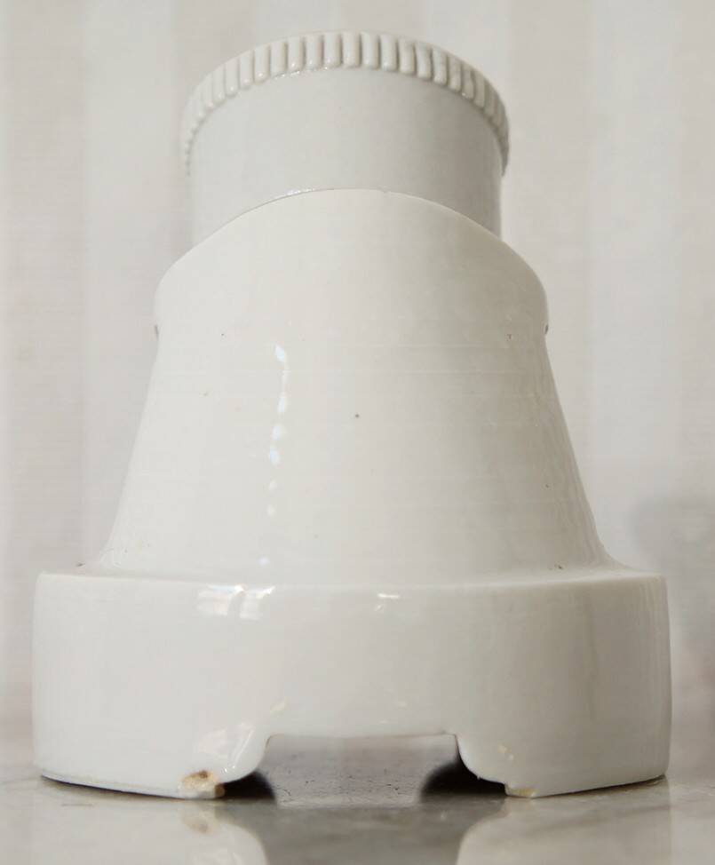 Old porcelain wall light