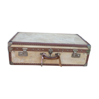 Antique valise decorative 76 cm