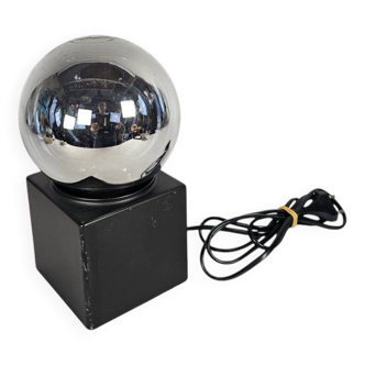 Dutch design - Space Age - Philips design mirror ball lamp - table/desk lam
