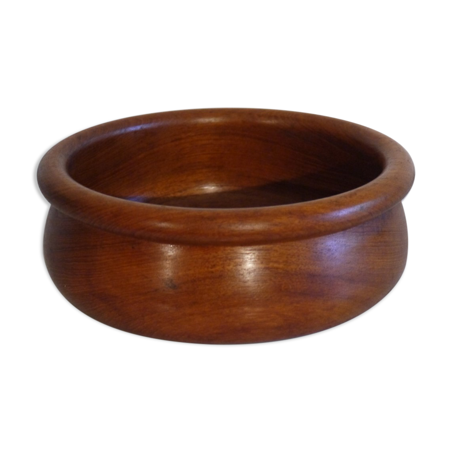 Empty Danish vintage teak pocket