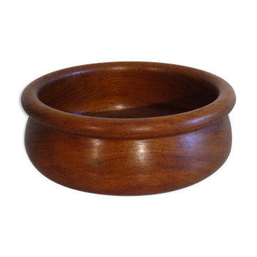 Empty Danish vintage teak pocket