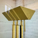 Deknudt House Hollywood Regency floor lamp in gold brass