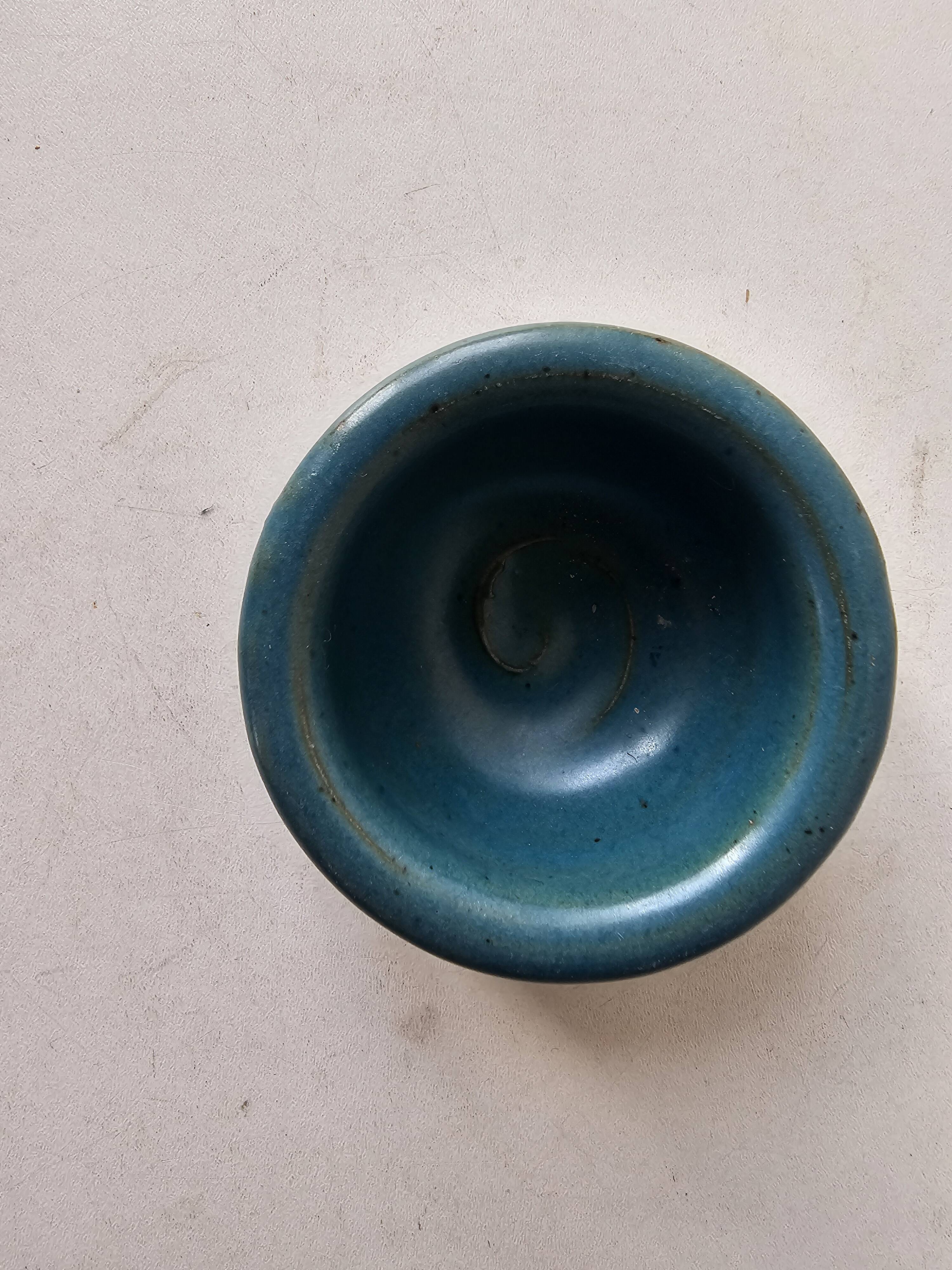 Ceramic stoneware ashtray Signed Gérald Pott