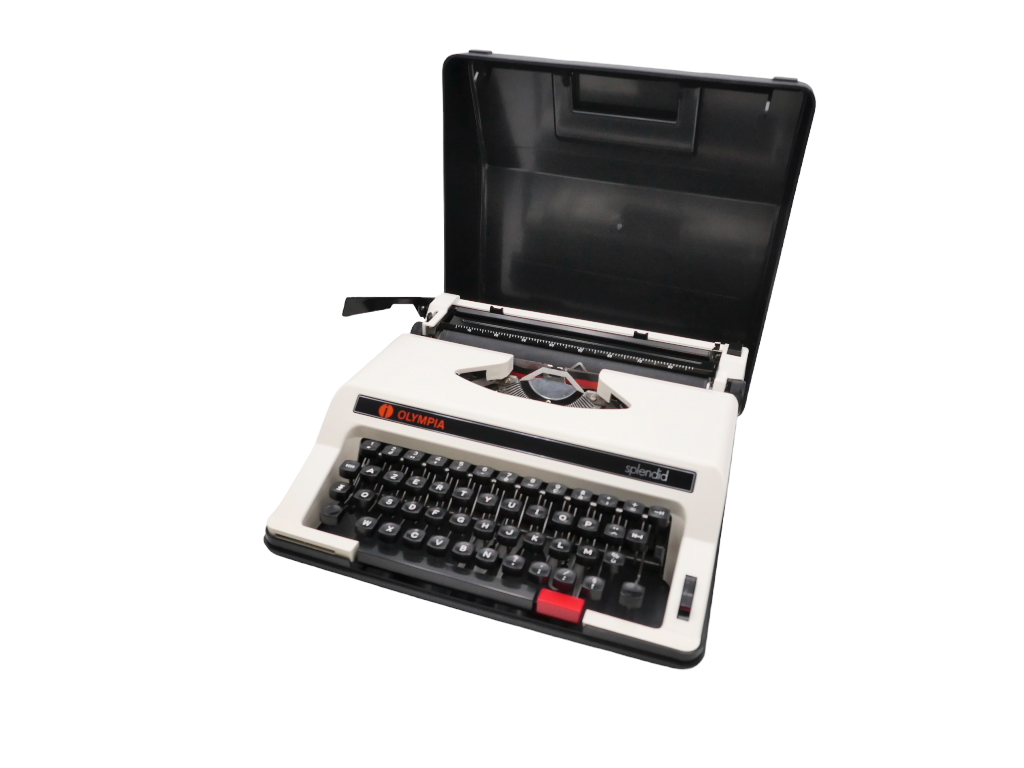Olympia Spendid typewriter revised new ribbon