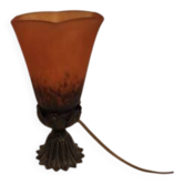 Art Deco glass paste lamp