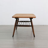 Table basse Ercol avec support de magazine