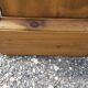 2 pine wood bases
