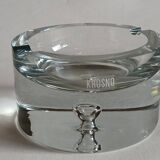 Crystal ashtray by Krosno, Poland