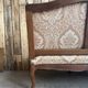Antique two-seater Louis XV bench