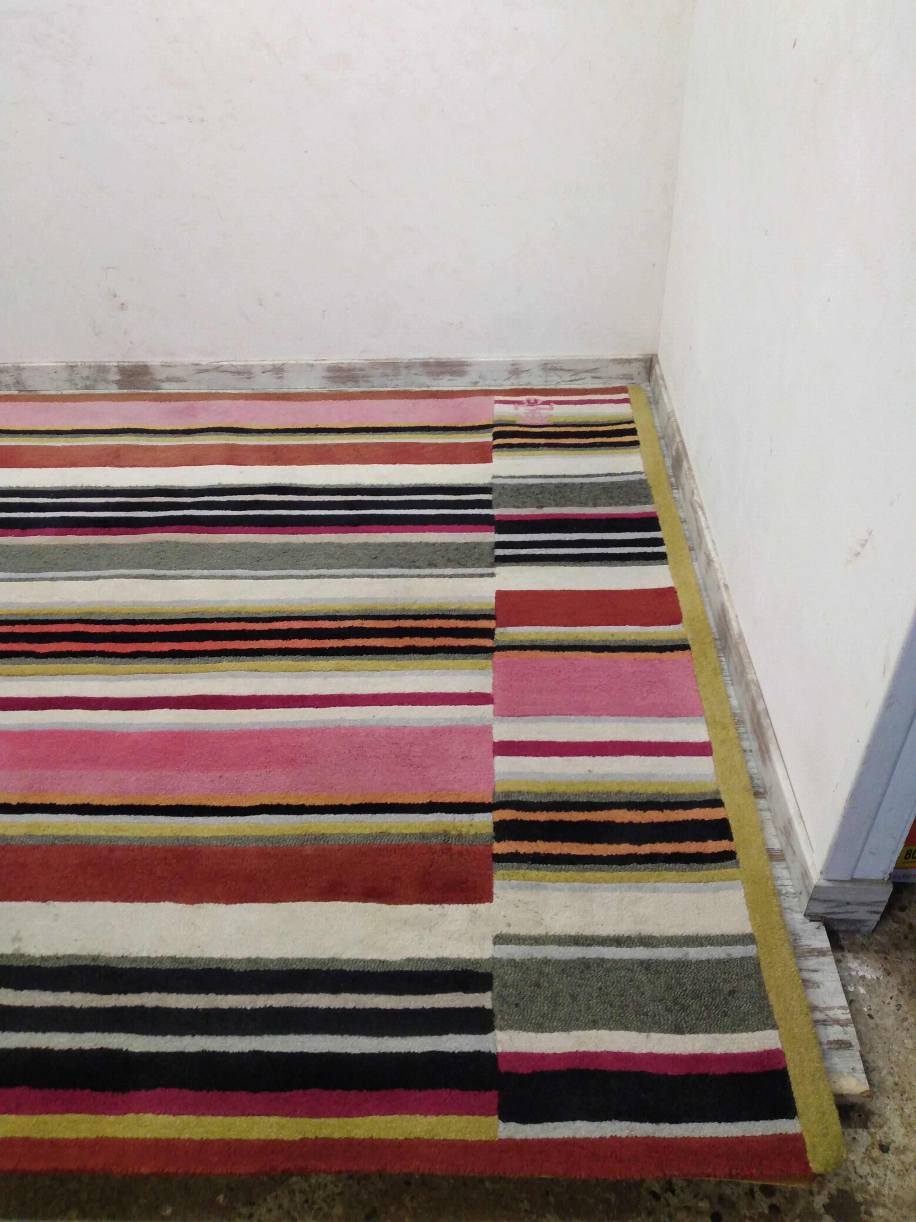 Kenzo rug "red pigalle" vintage