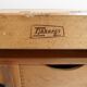 Vintage industrial workbench