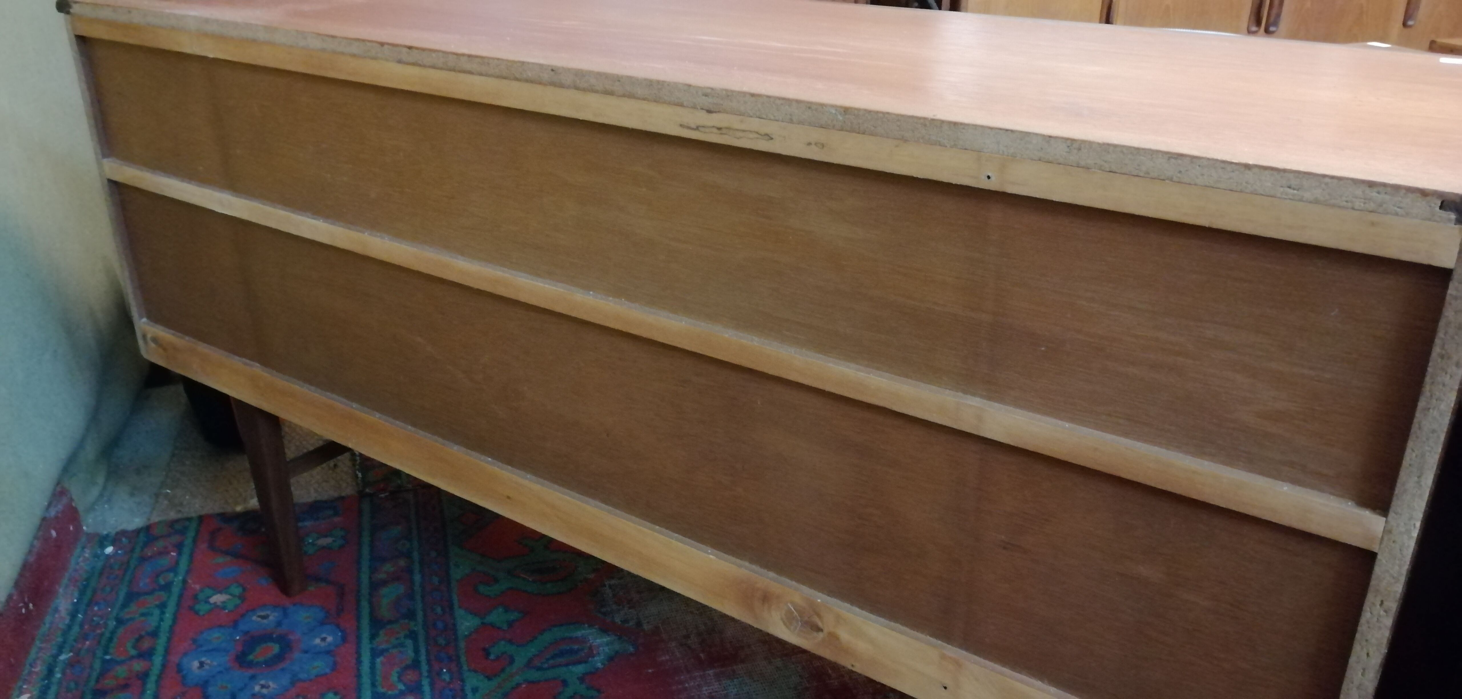 Vintage teak dresser