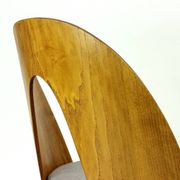 Iconic Tatra Chairs In Oak & Fabric By Antonin Suman, Czechoslovakia 1960s