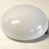 Plafonnier par Choisylux globe opaline années 60 70