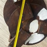 Art Deco oak pedestal table