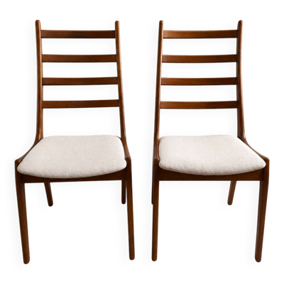 Chaises en teck par Kristiansen pour KS Møbler, Danemark, 1960s