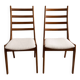 Teak chairs by Kristiansen for KS Møbler, Denmark, 1960s