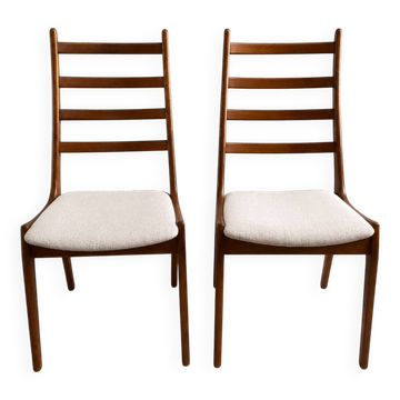 Teak chairs by Kristiansen for KS Møbler, Denmark, 1960s
