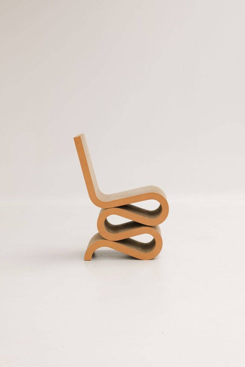 Chaise Edges Wiggle Vintage par Frank Gehry pour Vitra, 1990s