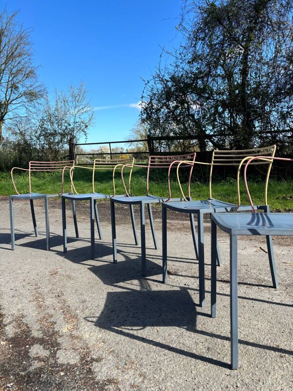 fauteuil, chaise « piccolo » de Pascal Mourgue pour Fermob