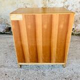 Scandinavian 4-drawer teak chest of drawers by Kempkes 1960s