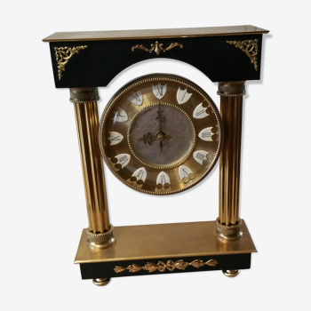 Horloge de table à colonnes Lancel Paris