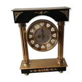 Horloge de table à colonnes Lancel Paris