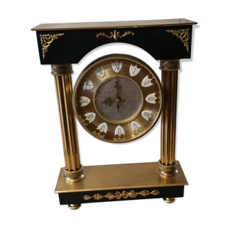 Horloge de table à colonnes Lancel Paris