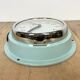 Vintage blue citizen navy wall clock, 1970s