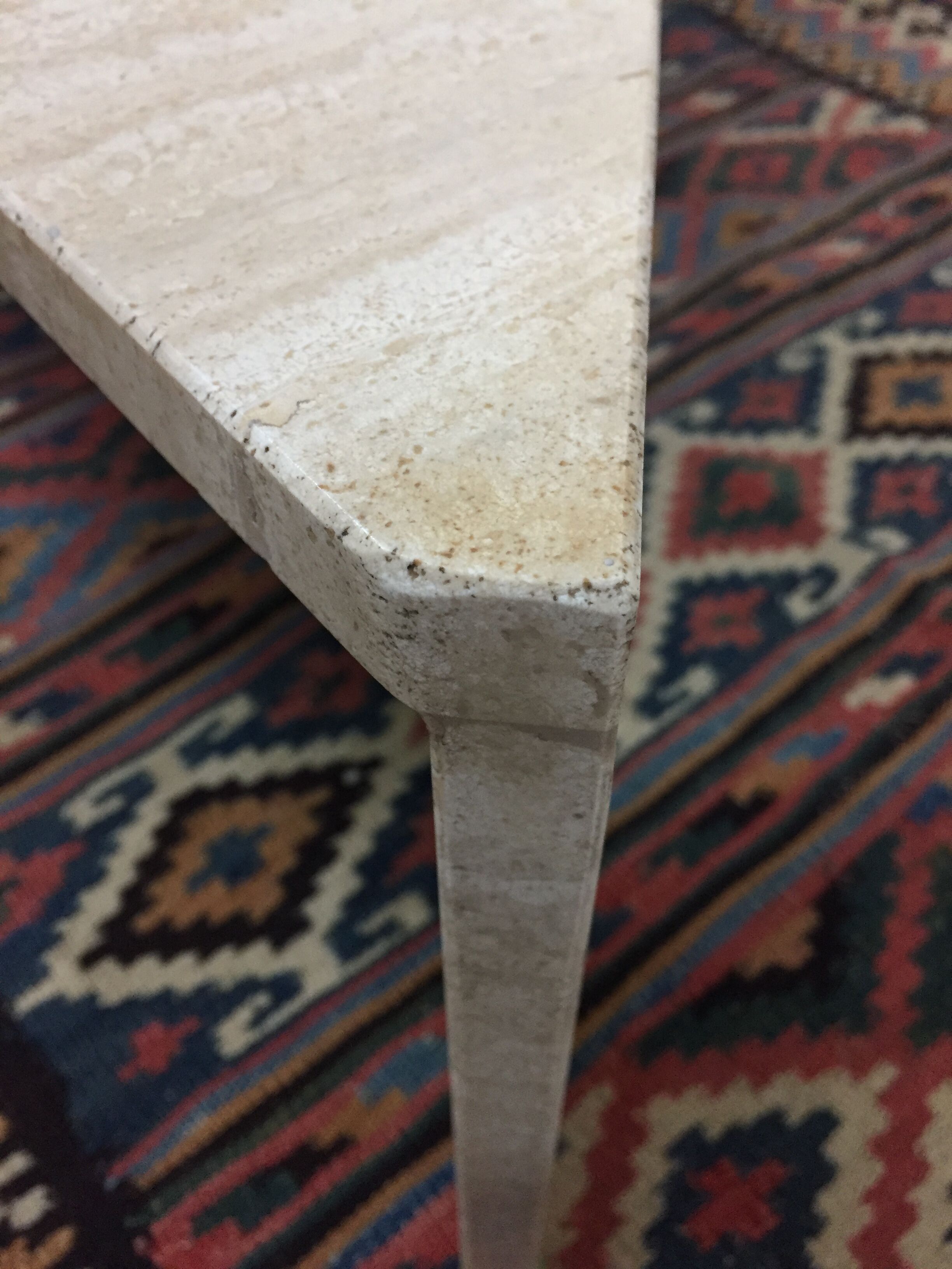Travertine Table 1980