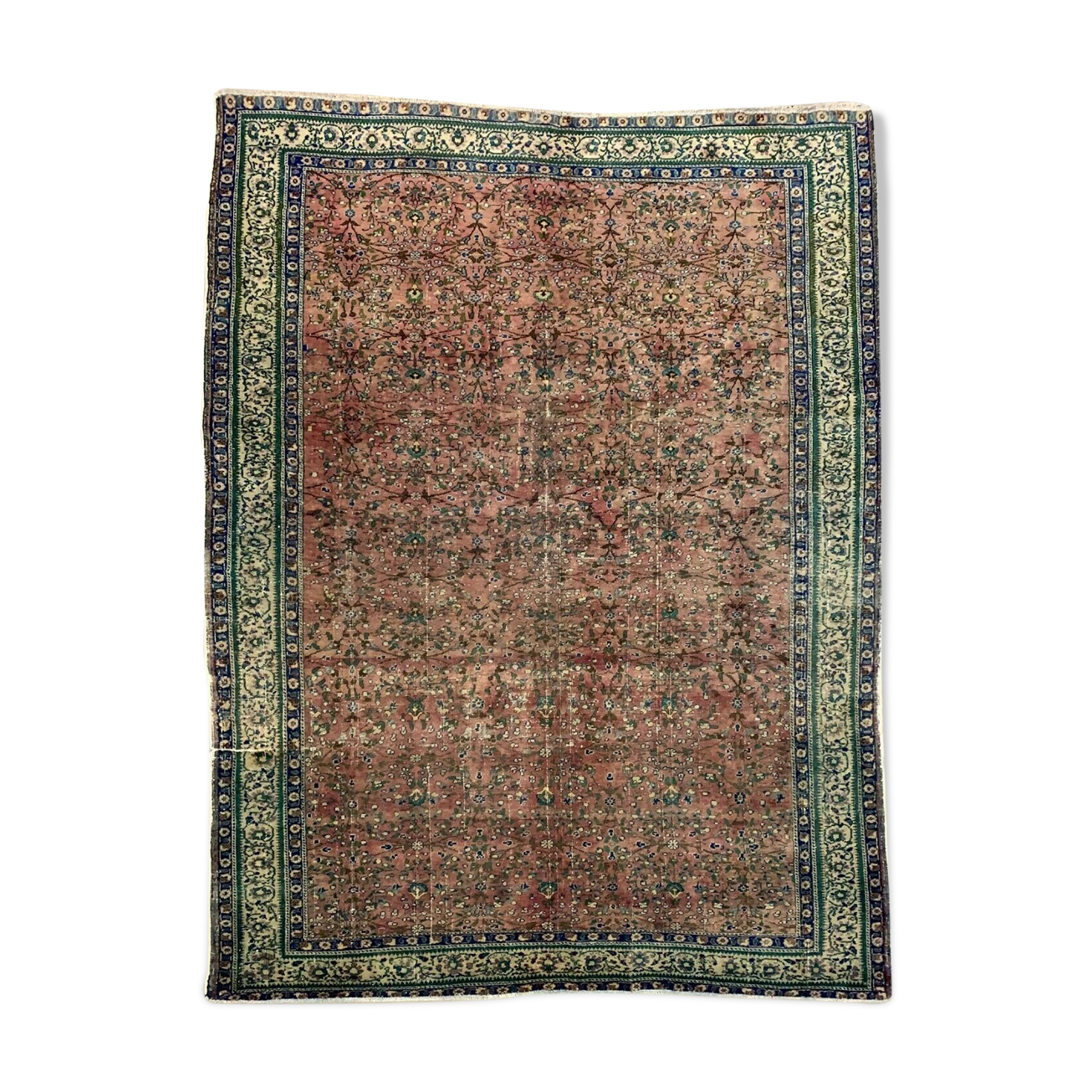 Tapis turc 272x210 cm laine tribal