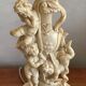 Lamp foot decorations cherubs in Santini resin
