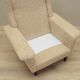 Fauteuil danois beige par Arne Vodder, années 1960