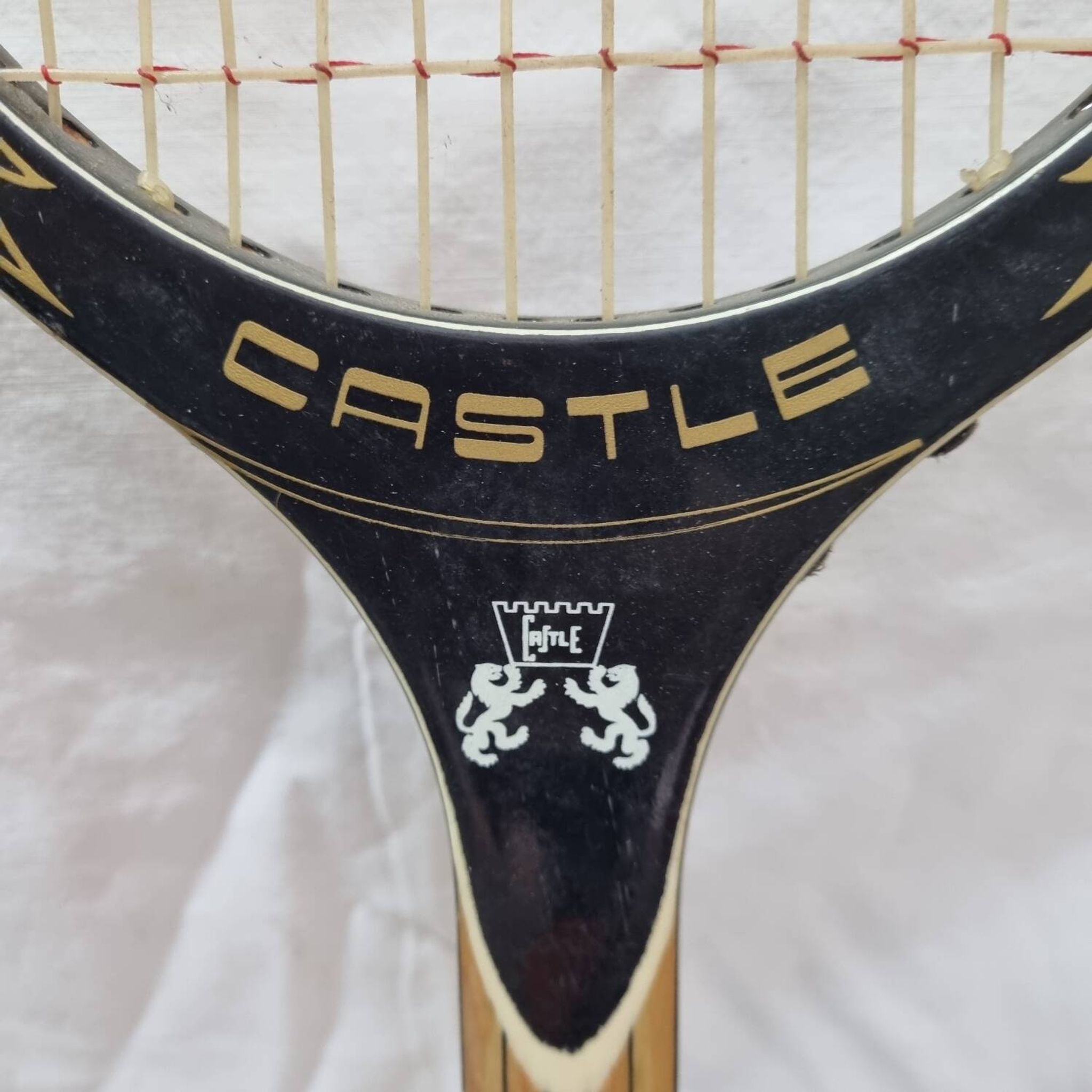 Vintage tennis racket, 1970 Castle