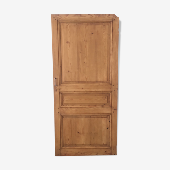 Door old solid wood molded